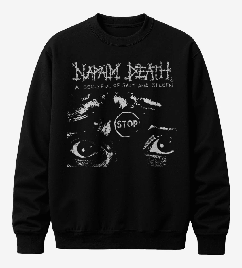 Poleron polo Napalm Death A Bellyful of Salt and Spleen