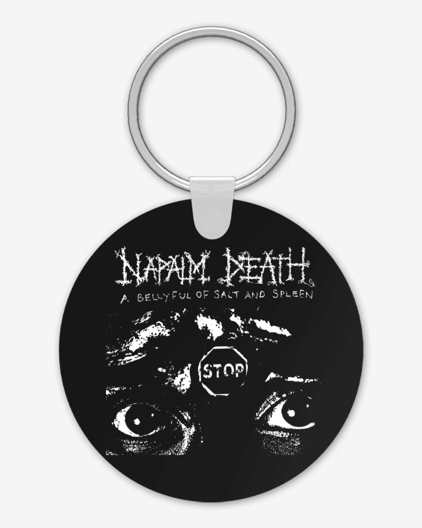 Llavero Napalm Death A Bellyful of Salt and Spleen