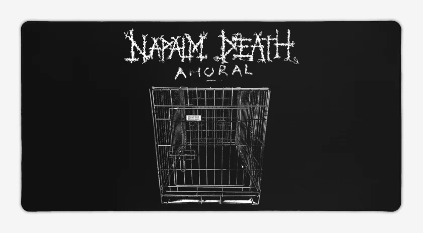 Mouse pad Gamer Napalm Death Amoral