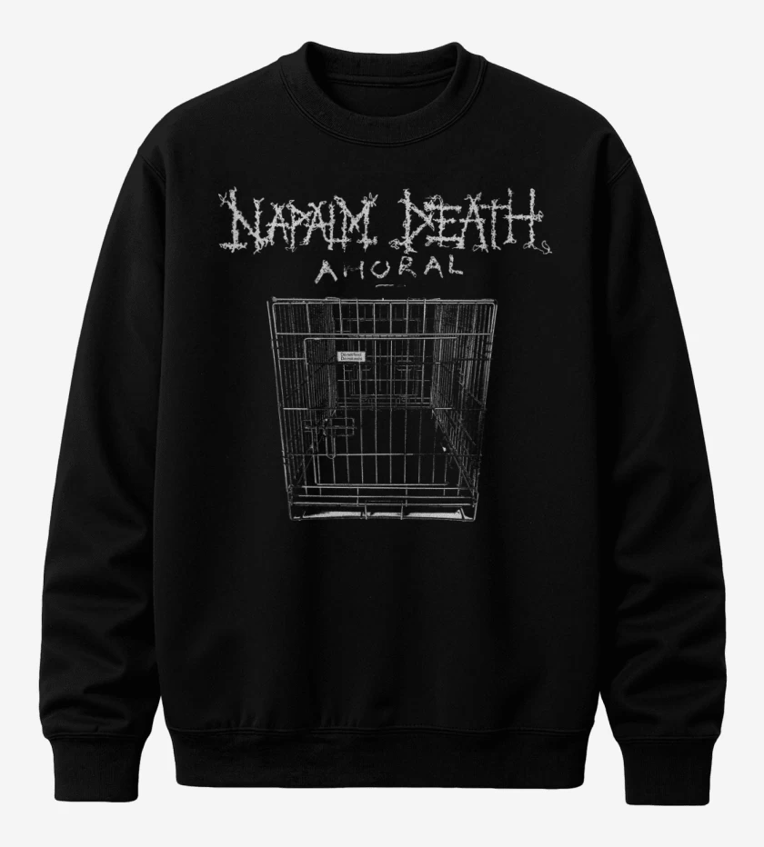 Poleron polo Napalm Death Amoral