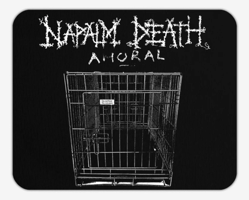 Mousepad Napalm Death Amoral