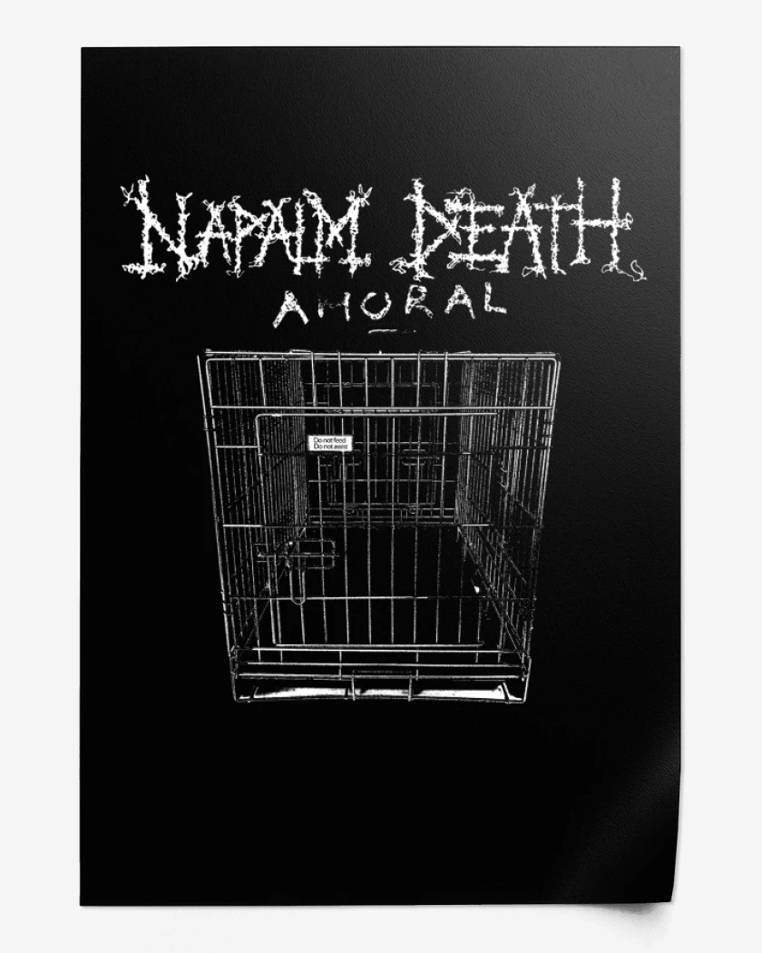 Print Napalm Death Amoral