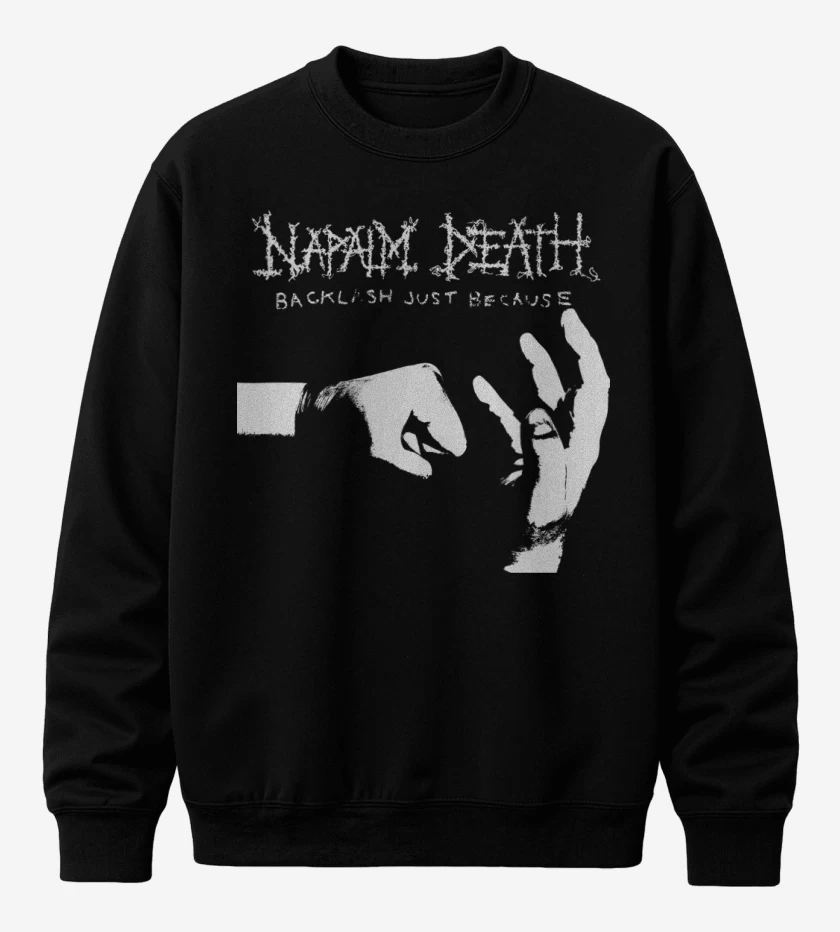 Poleron polo Napalm Death Backlash Just Because
