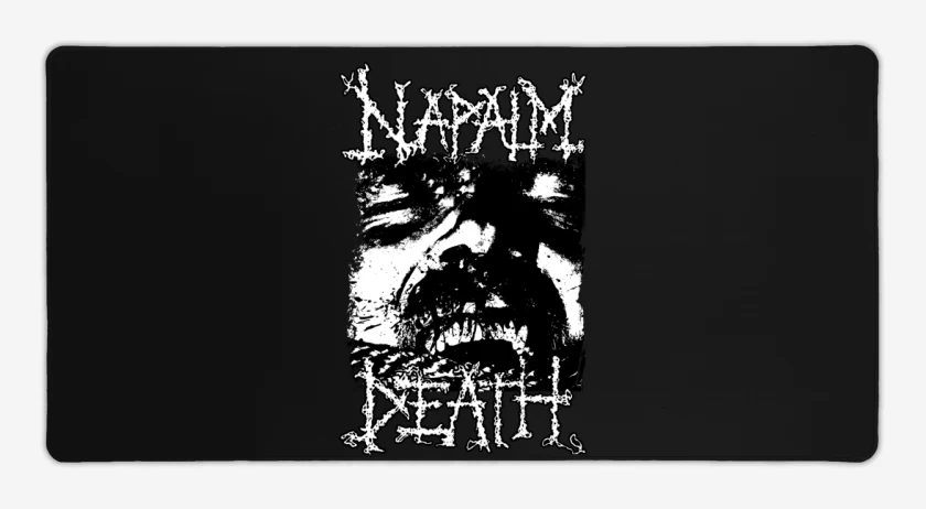 Mouse pad Gamer Napalm Death Logic Ravaged by Brute Force