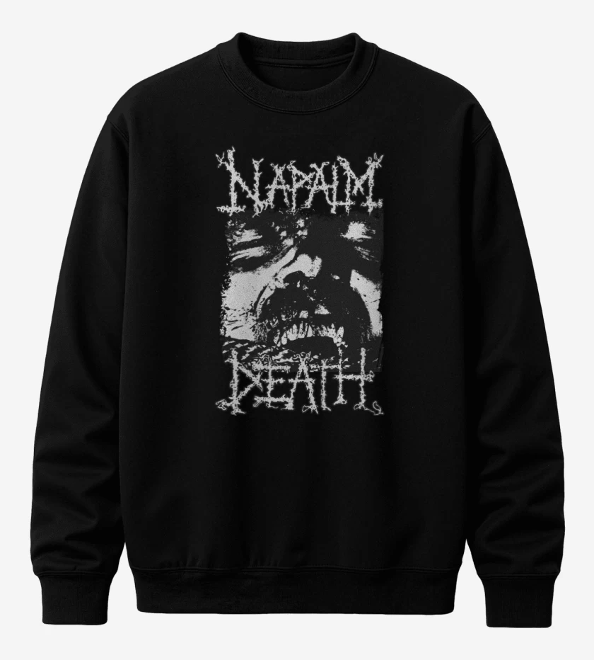 Poleron polo Napalm Death Logic Ravaged by Brute Force