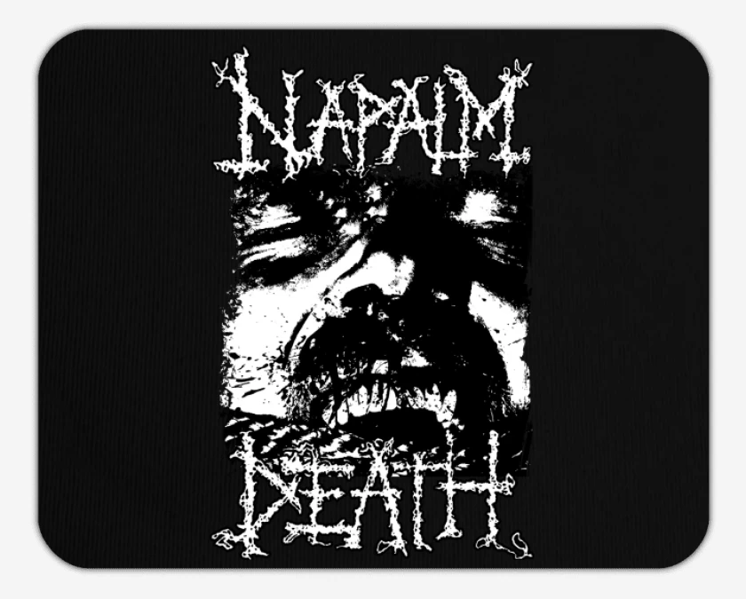 Mousepad Napalm Death Logic Ravaged by Brute Force