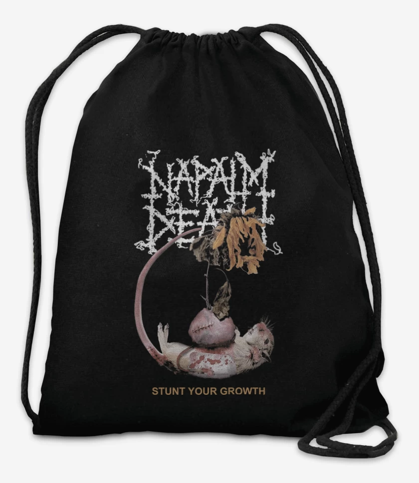Mochila Negro de Napalm Death Stunt Your Growth