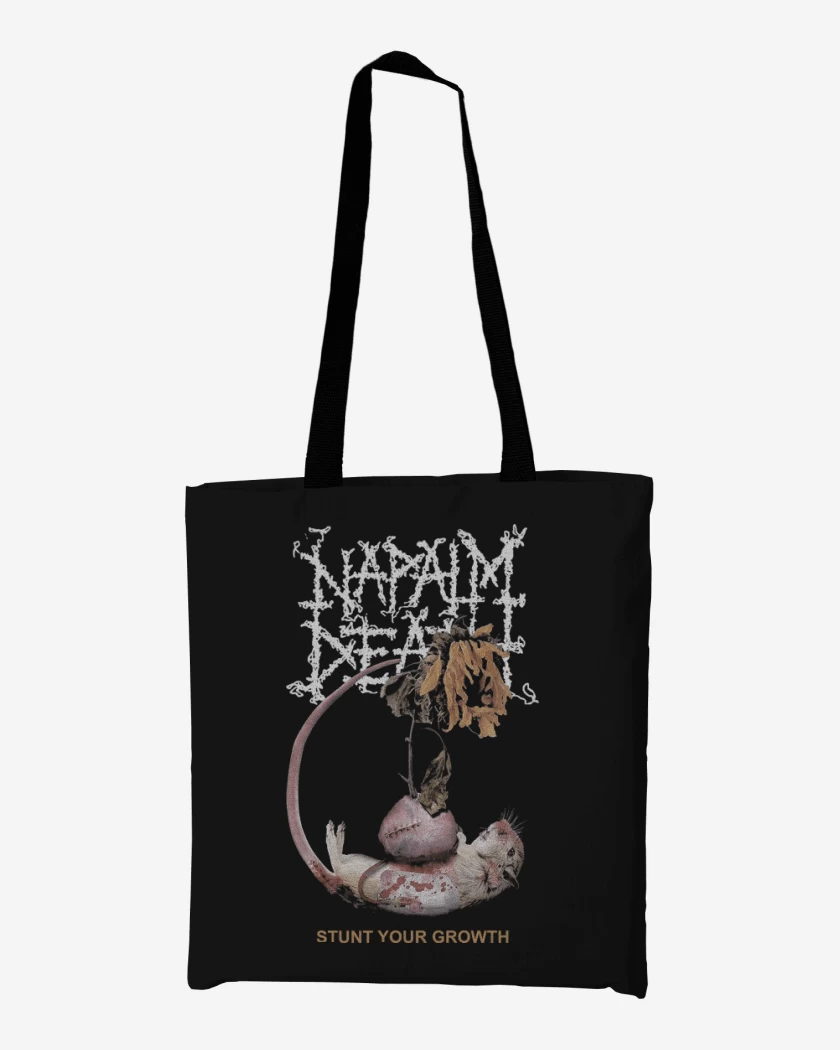 Totebag Napalm Death Stunt Your Growth