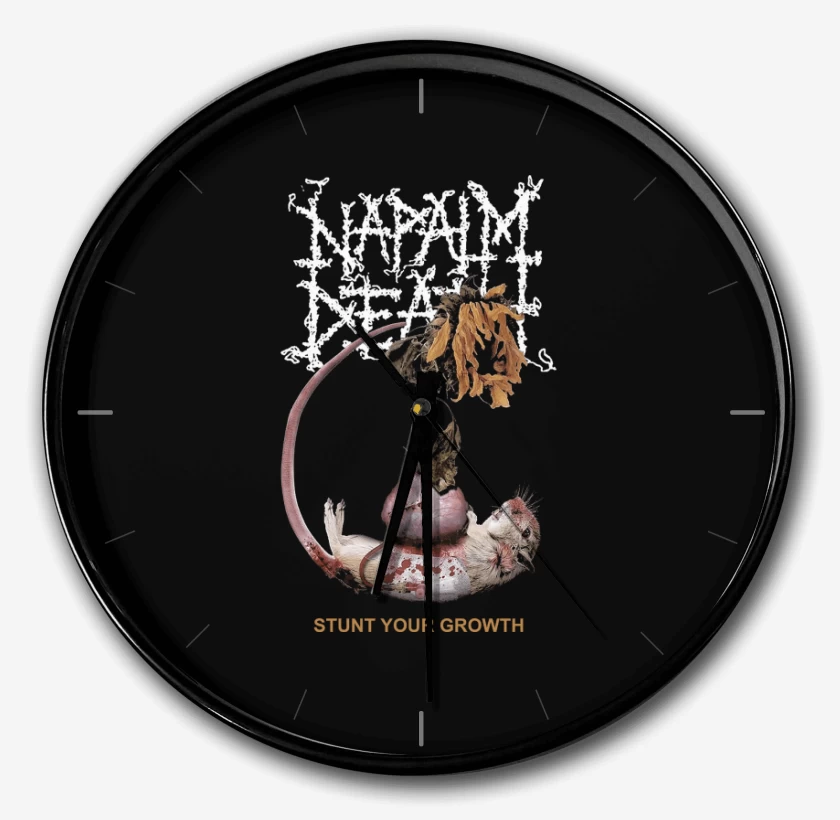 Reloj Negro de Napalm Death Stunt Your Growth