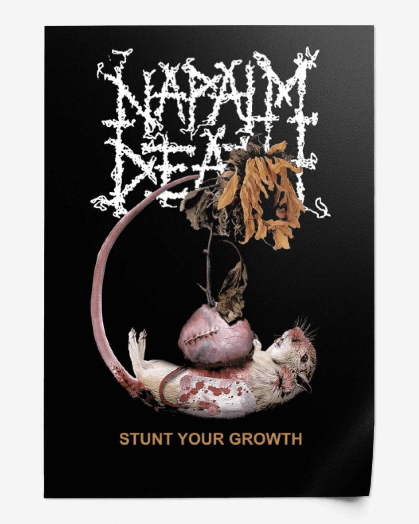 Print Napalm Death Stunt Your Growth