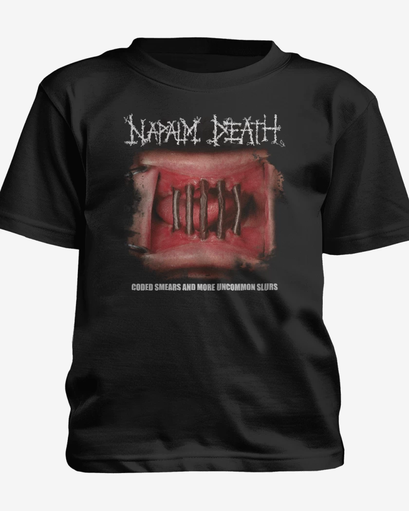 Polera de niño Napalm Death Coded Smears