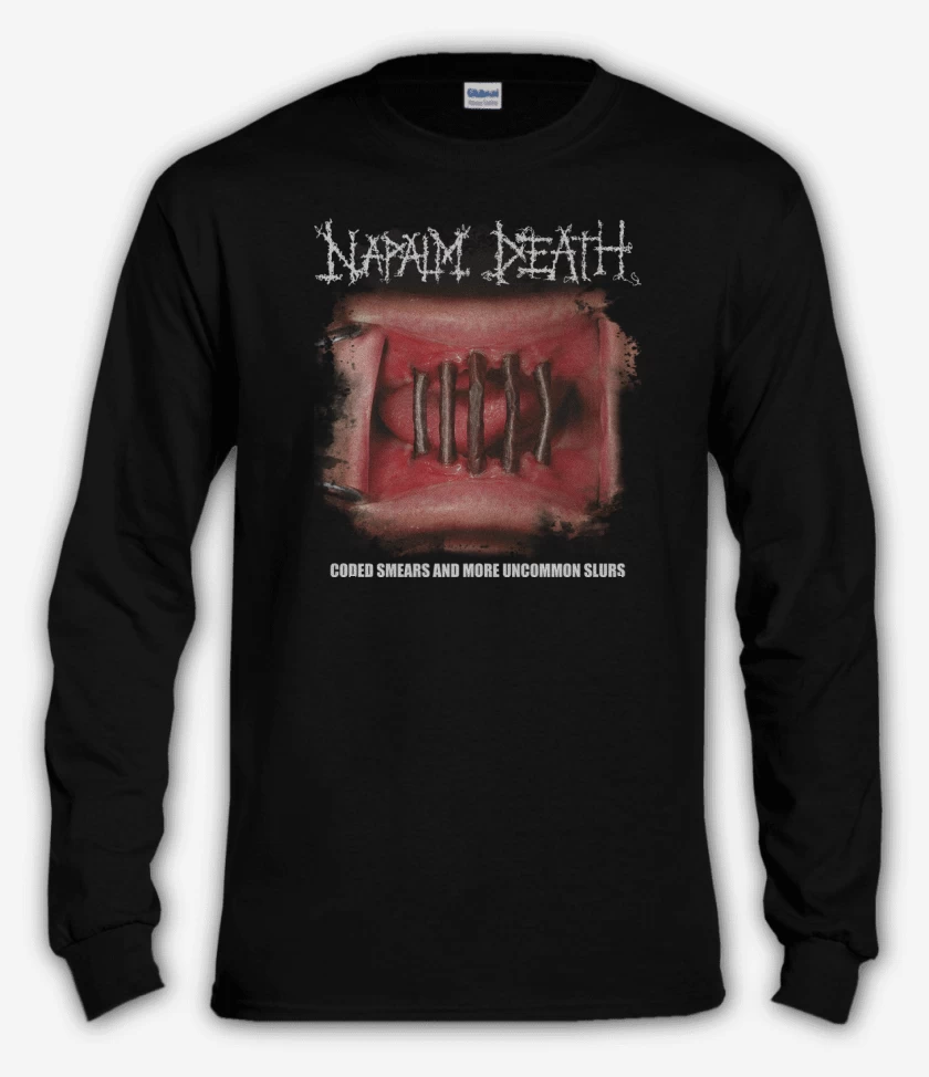 Polera manga larga Napalm Death Coded Smears
