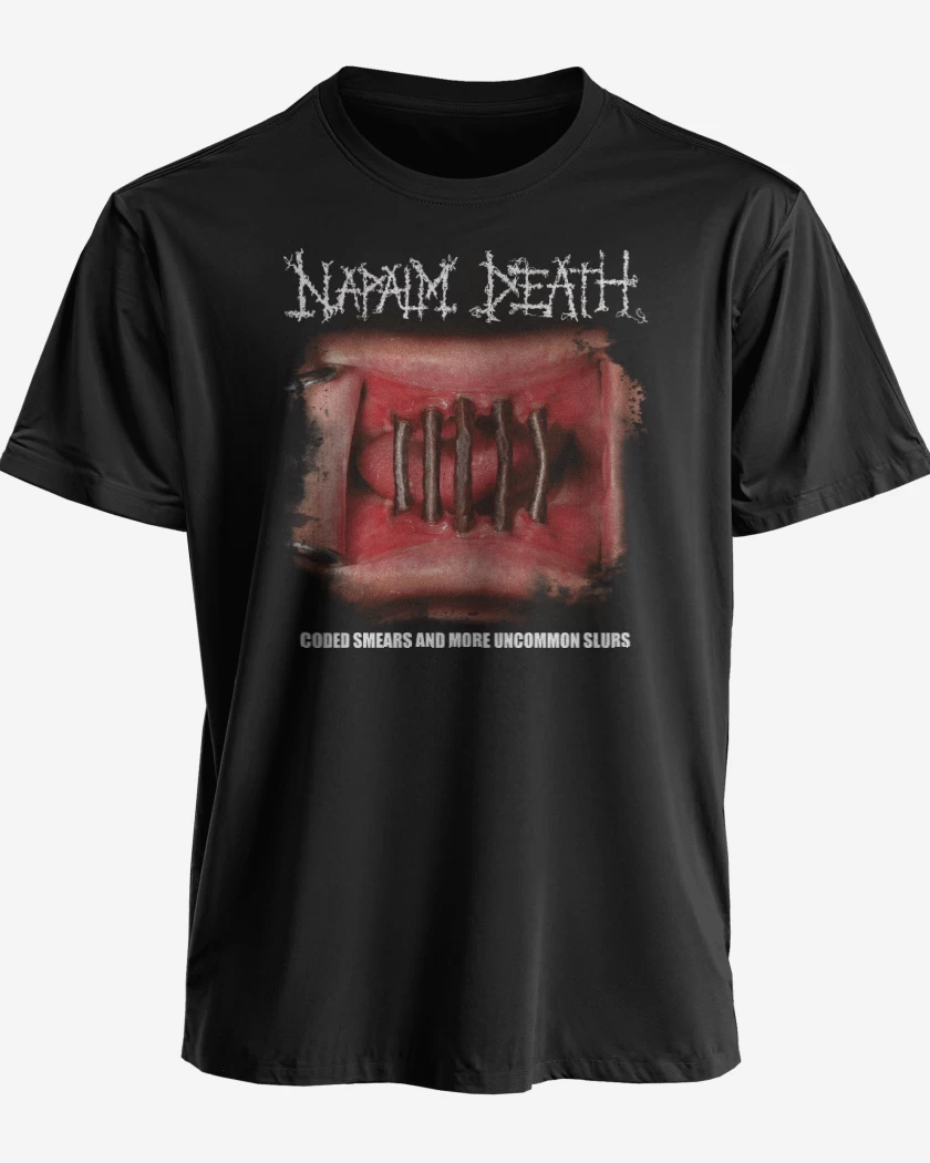 Polera Napalm Death Coded Smears