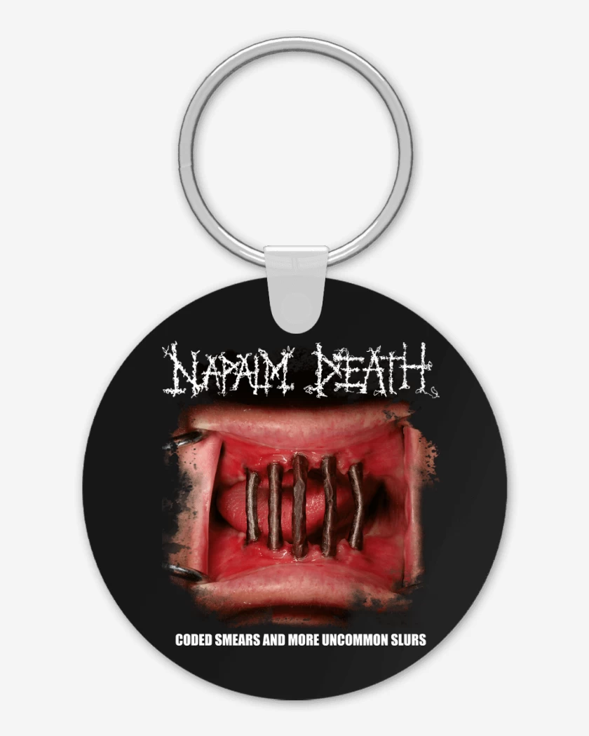 Llavero Napalm Death Coded Smears