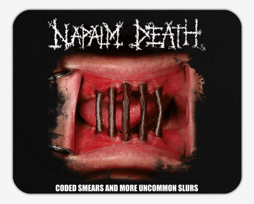 Mousepad Napalm Death Coded Smears