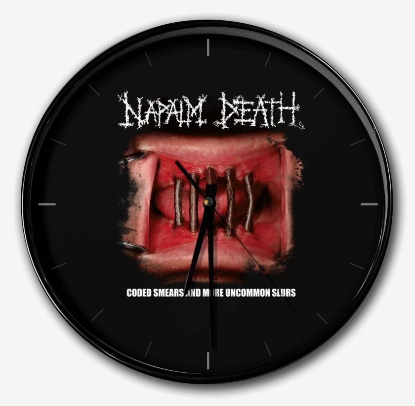 Reloj Napalm Death Coded Smears