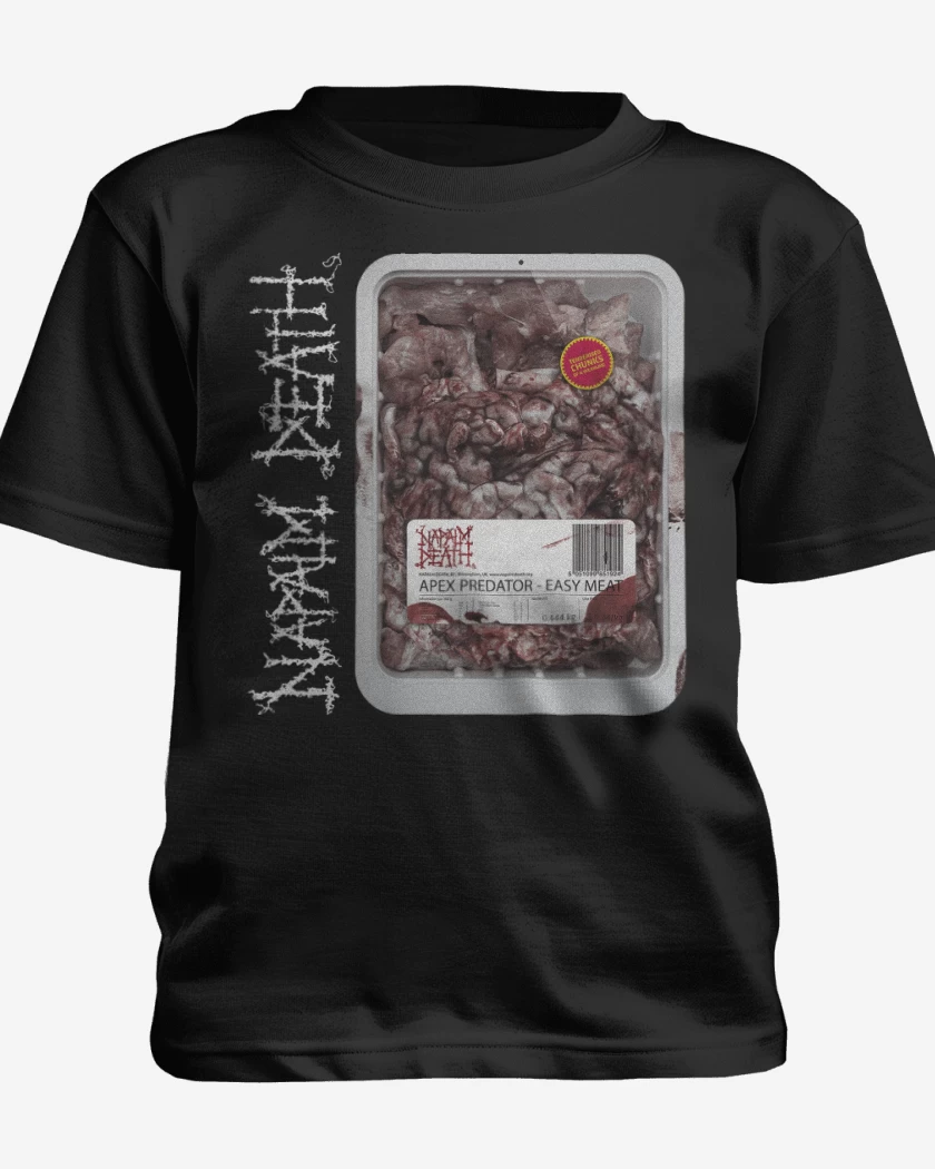 Polera de niño Negro de Napalm Death Apex Predator
