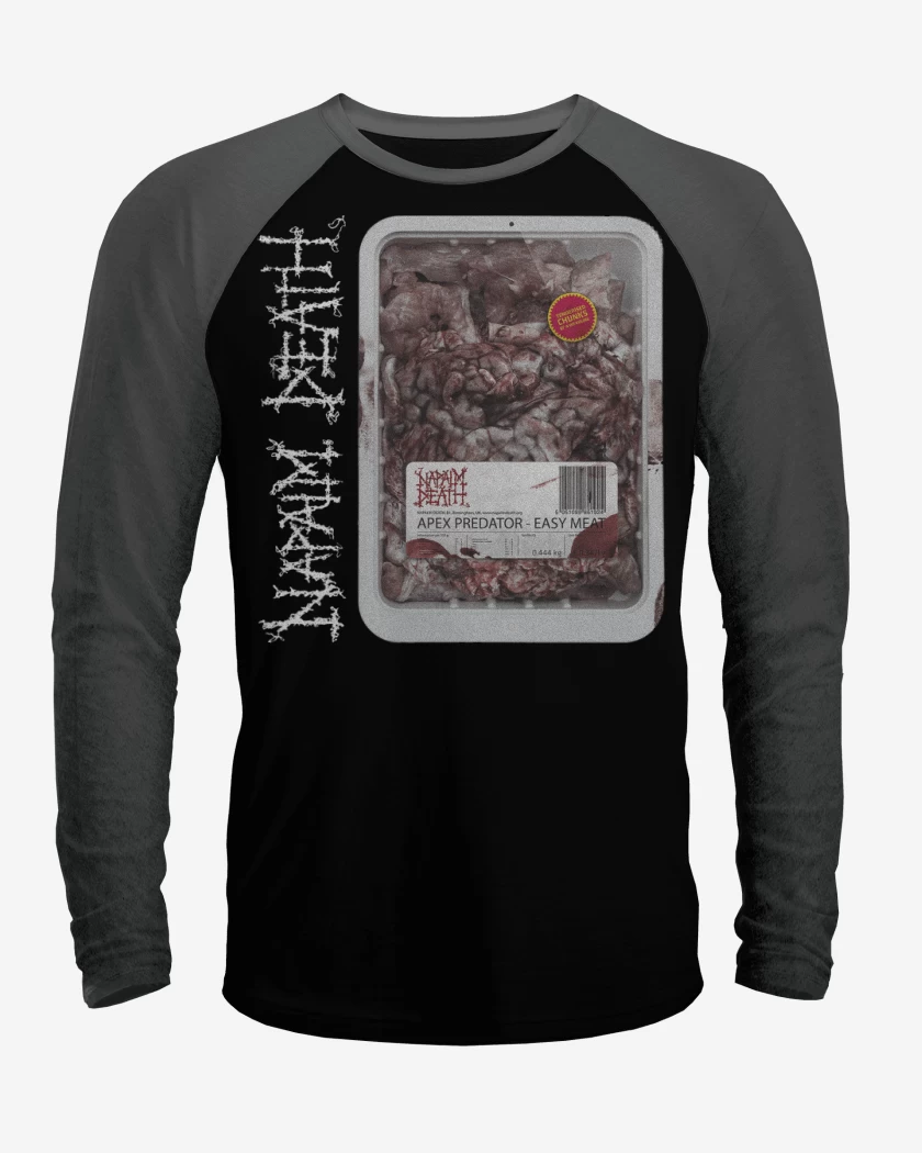 Polera Raglan Napalm Death Apex Predator