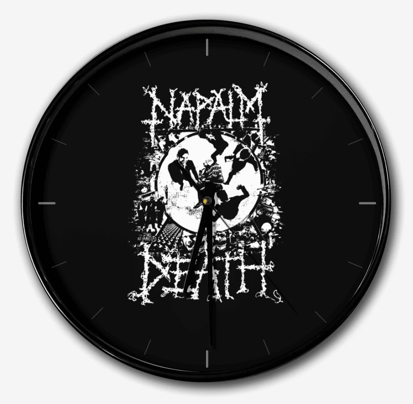 Reloj Negro de Napalm Death Utilitarian