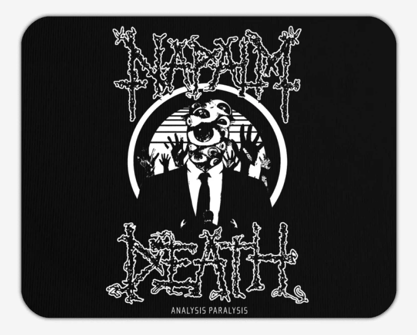 Mousepad Napalm Death Analysis Paralysis