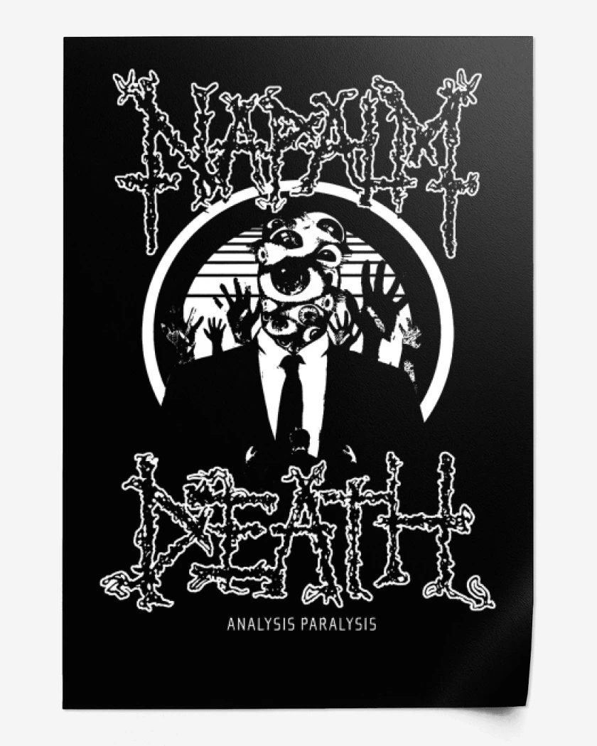 Print Napalm Death Analysis Paralysis