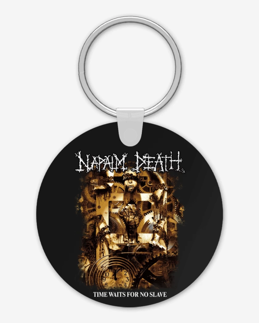 Llavero Napalm Death Time Waits for No Slave