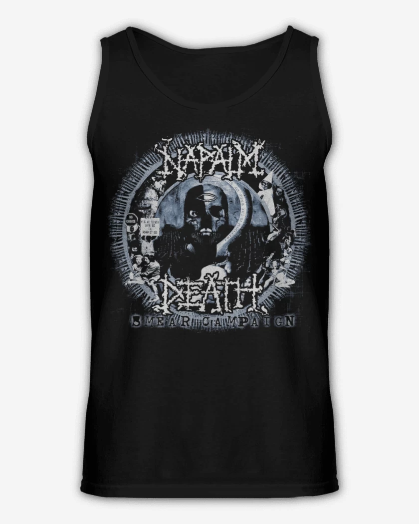 Sudadera Negro de Napalm Smear Camping