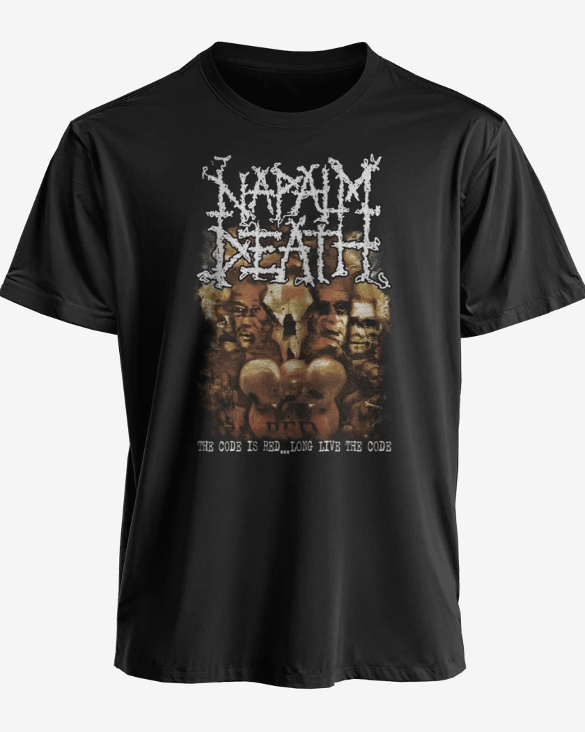 Polera Napalm Death The Code Is Red