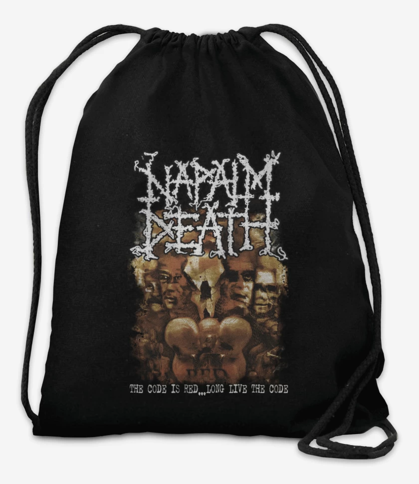 Mochila Napalm Death The Code Is Red