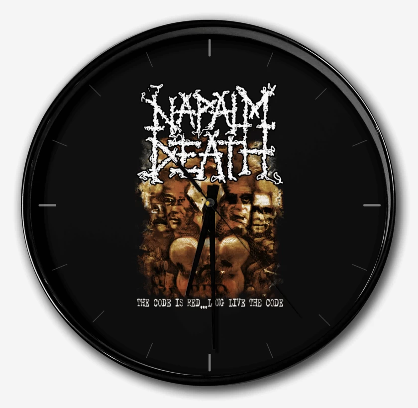 Reloj Napalm Death The Code Is Red