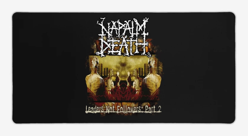 Mouse pad Gamer Napalm Death Leaders Not Followers: Part 2