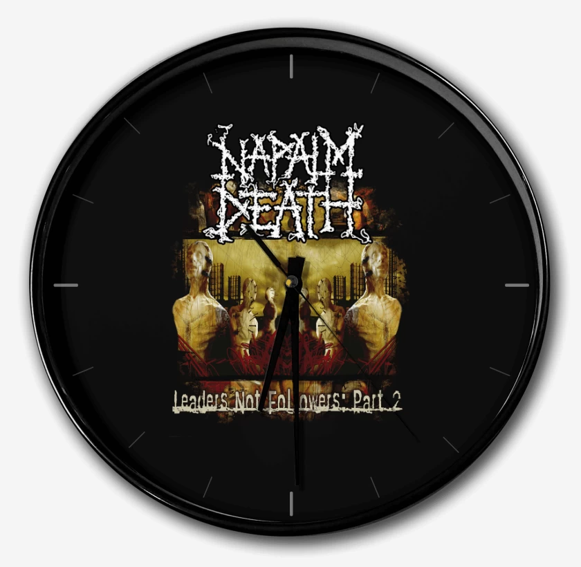 Reloj Negro de Napalm Death Leaders Not Followers: Part 2