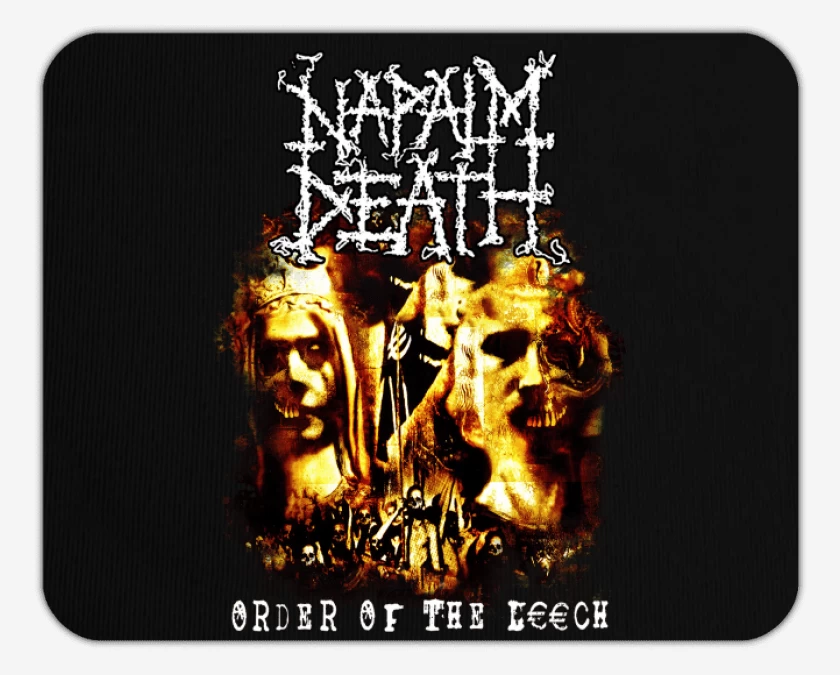 Mousepad Napalm Death Order of the Leech