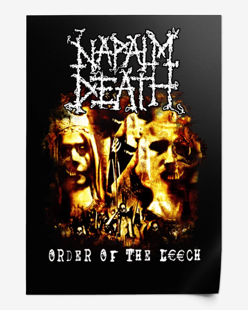 Print Napalm Death Order of the Leech