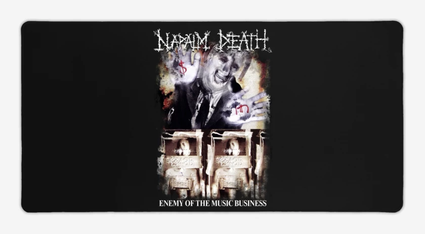 Mouse pad Gamer Napalm Death Enemy of the Music Business