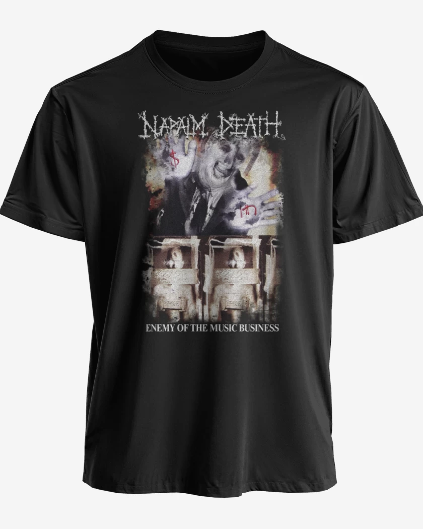Polera Napalm Death Enemy of the Music Business