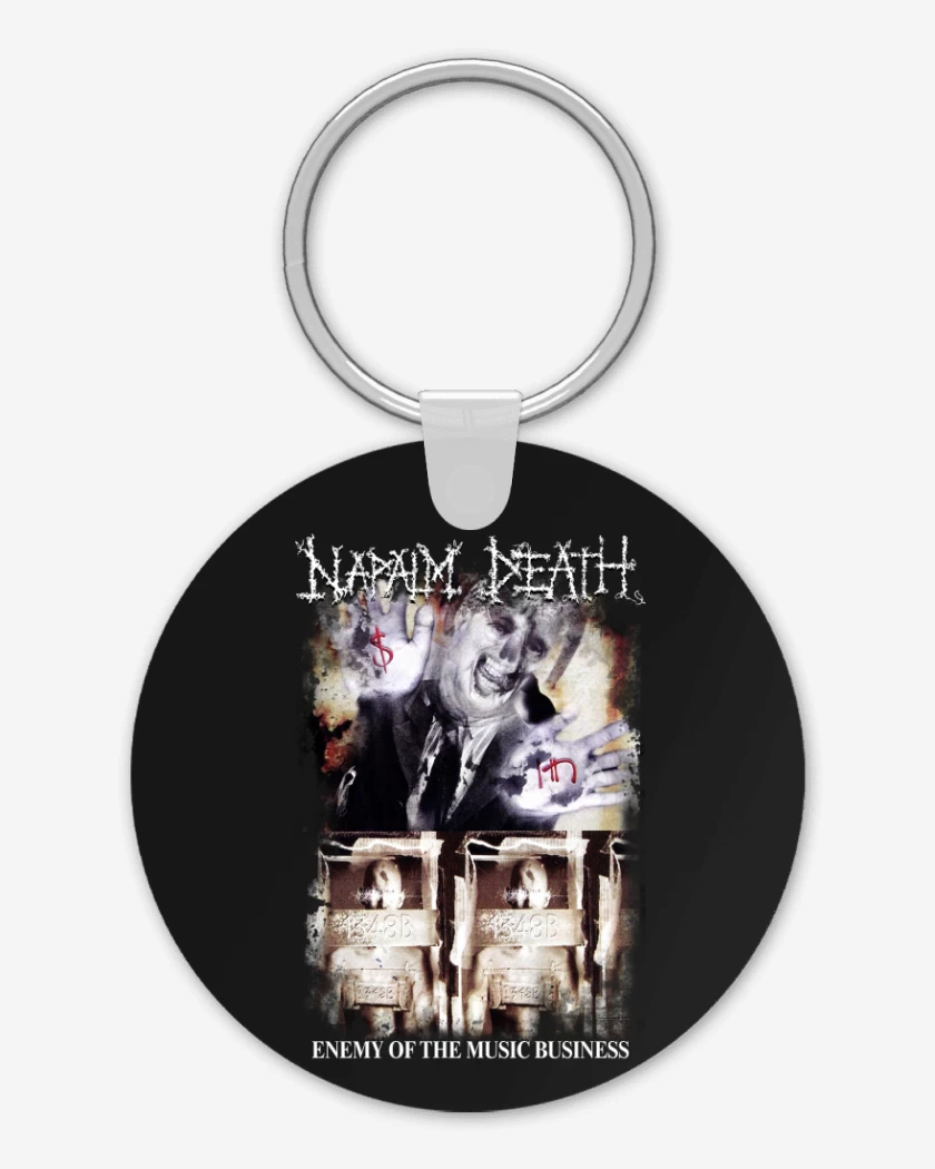 Llavero Napalm Death Enemy of the Music Business