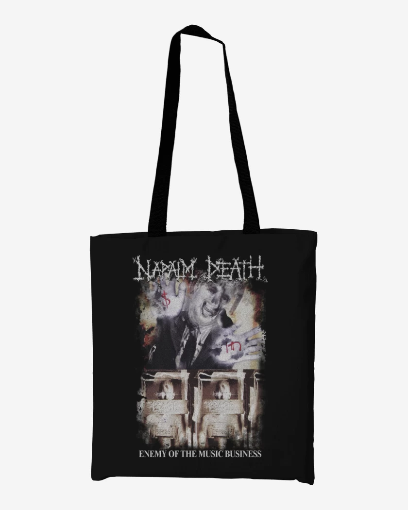 Totebag Napalm Death Enemy of the Music Business