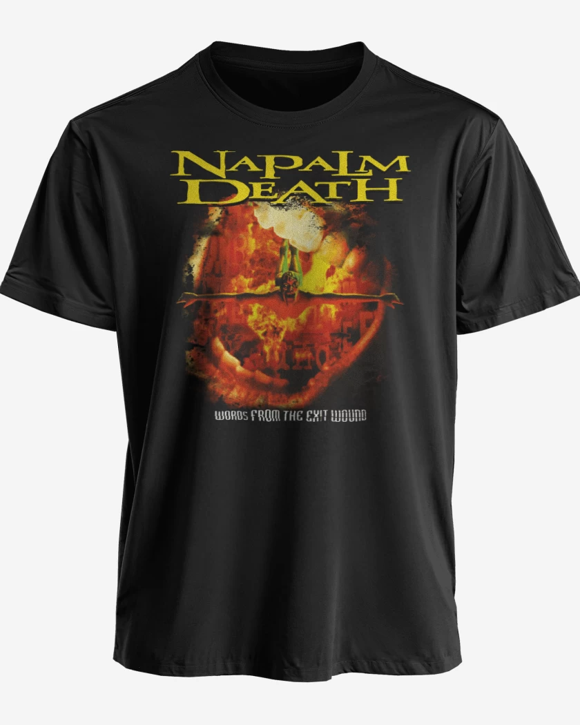 Polera Napalm Death Words From The Exit Wound