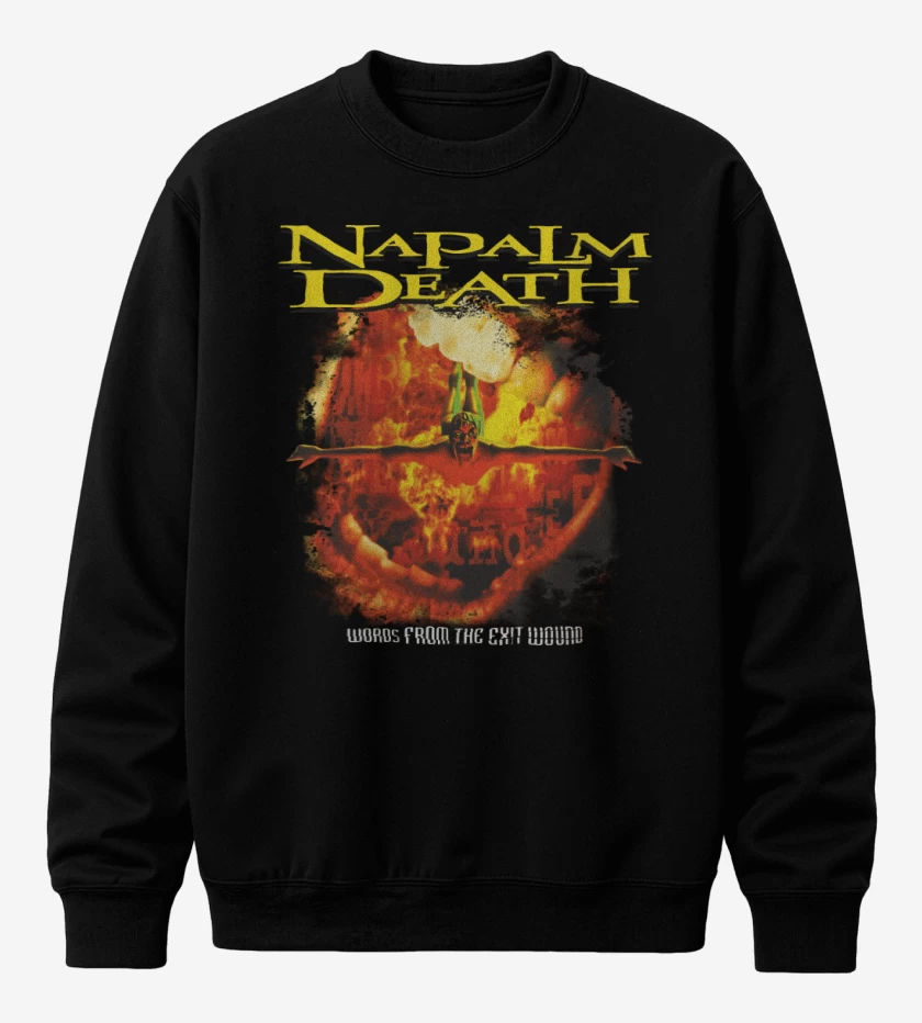 Poleron polo Napalm Death Words From The Exit Wound