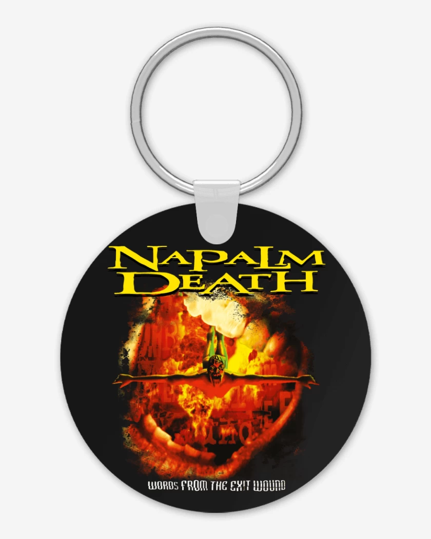 Llavero Napalm Death Words From The Exit Wound