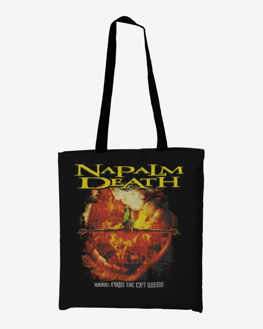 Totebag Napalm Death Words From The Exit Wound