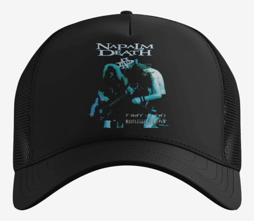 Gorro Napalm Death Bootlegged in Japan
