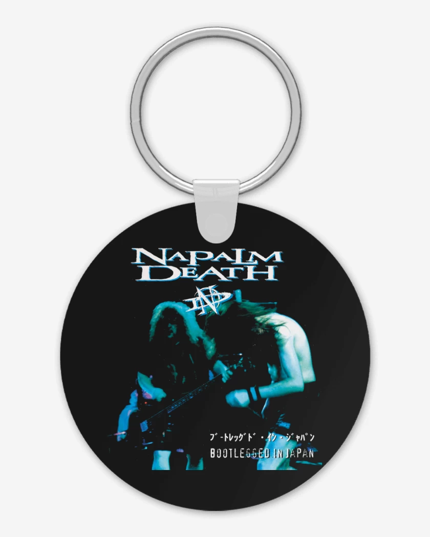 Llavero Napalm Death Bootlegged in Japan