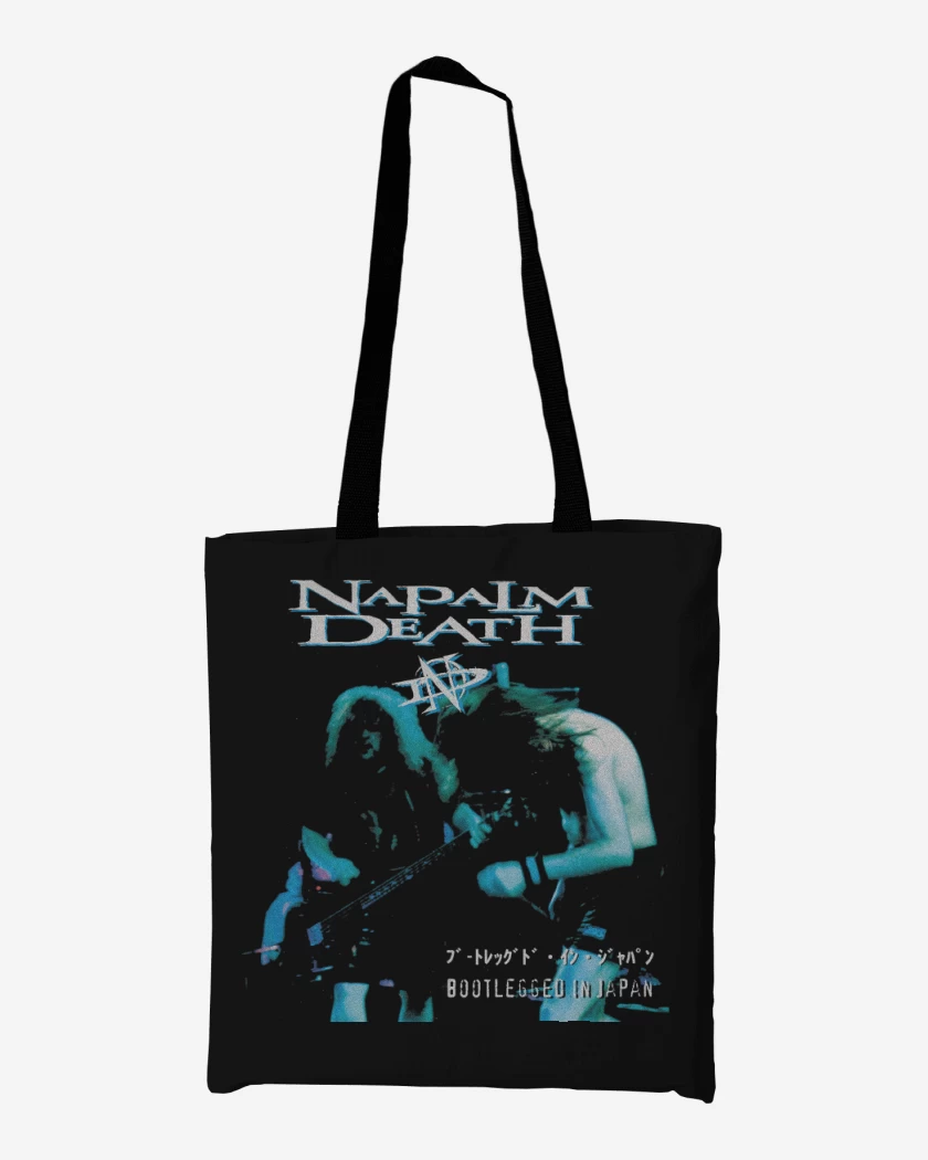 Totebag Napalm Death Bootlegged in Japan