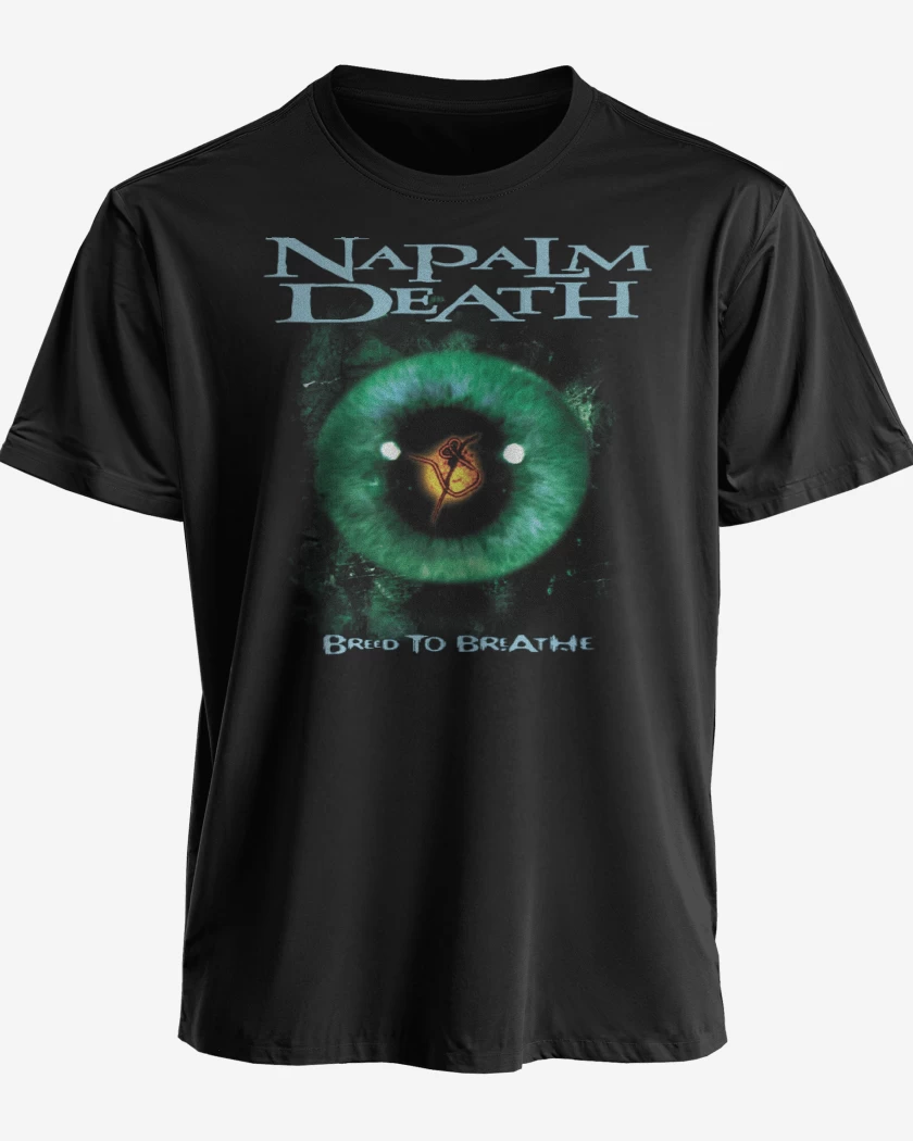 Polera Napalm Death Breed to Breathe