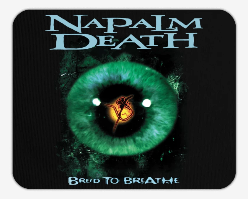 Mousepad Napalm Death Breed to Breathe