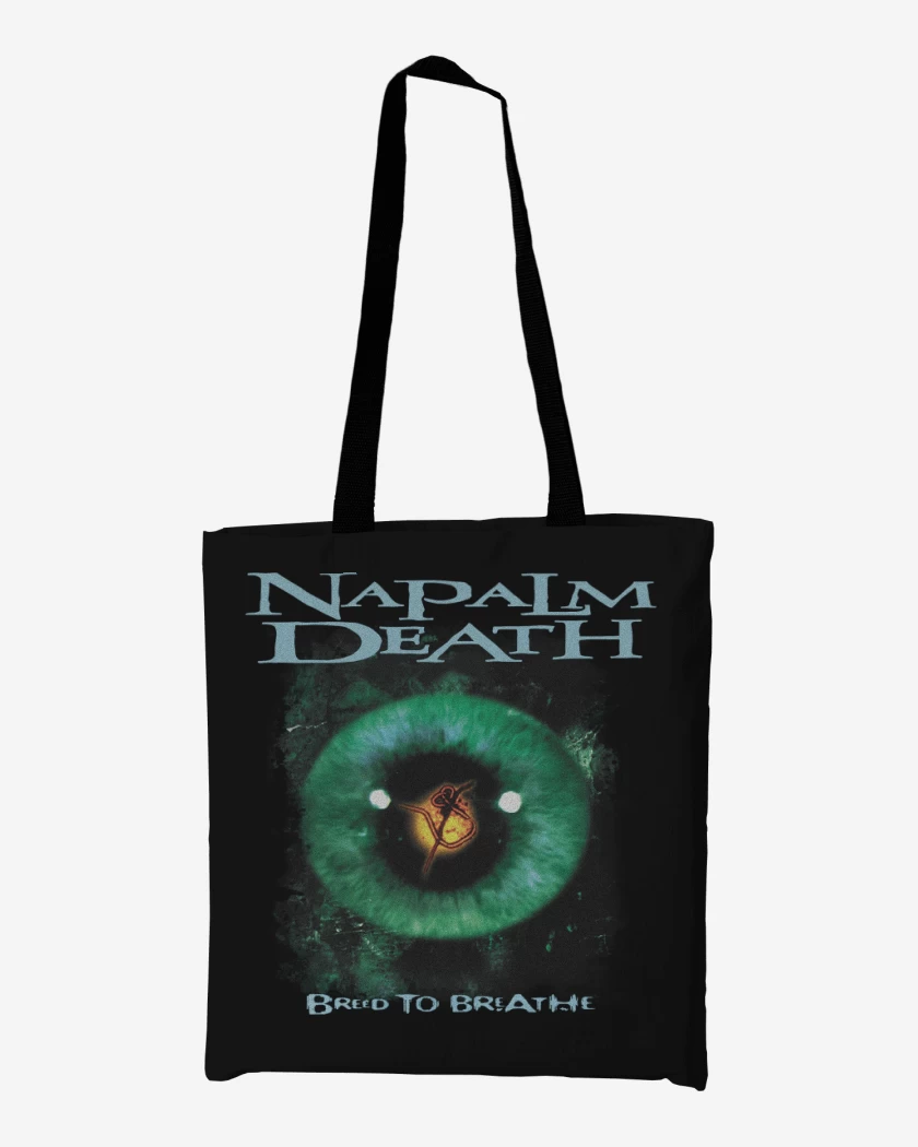 Totebag Napalm Death Breed to Breathe