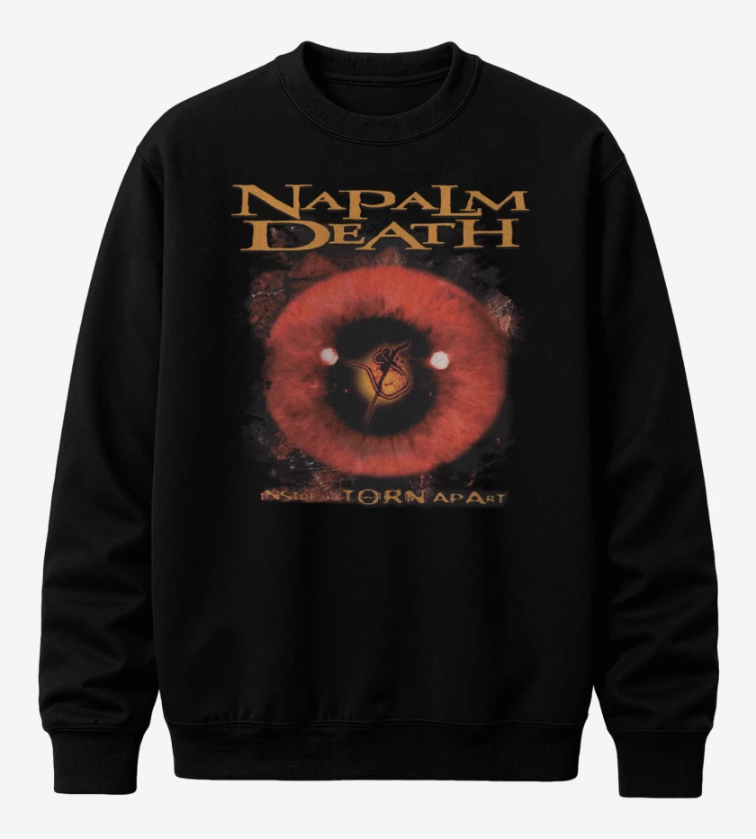 Poleron polo Napalm Death Inside the Torn Apart