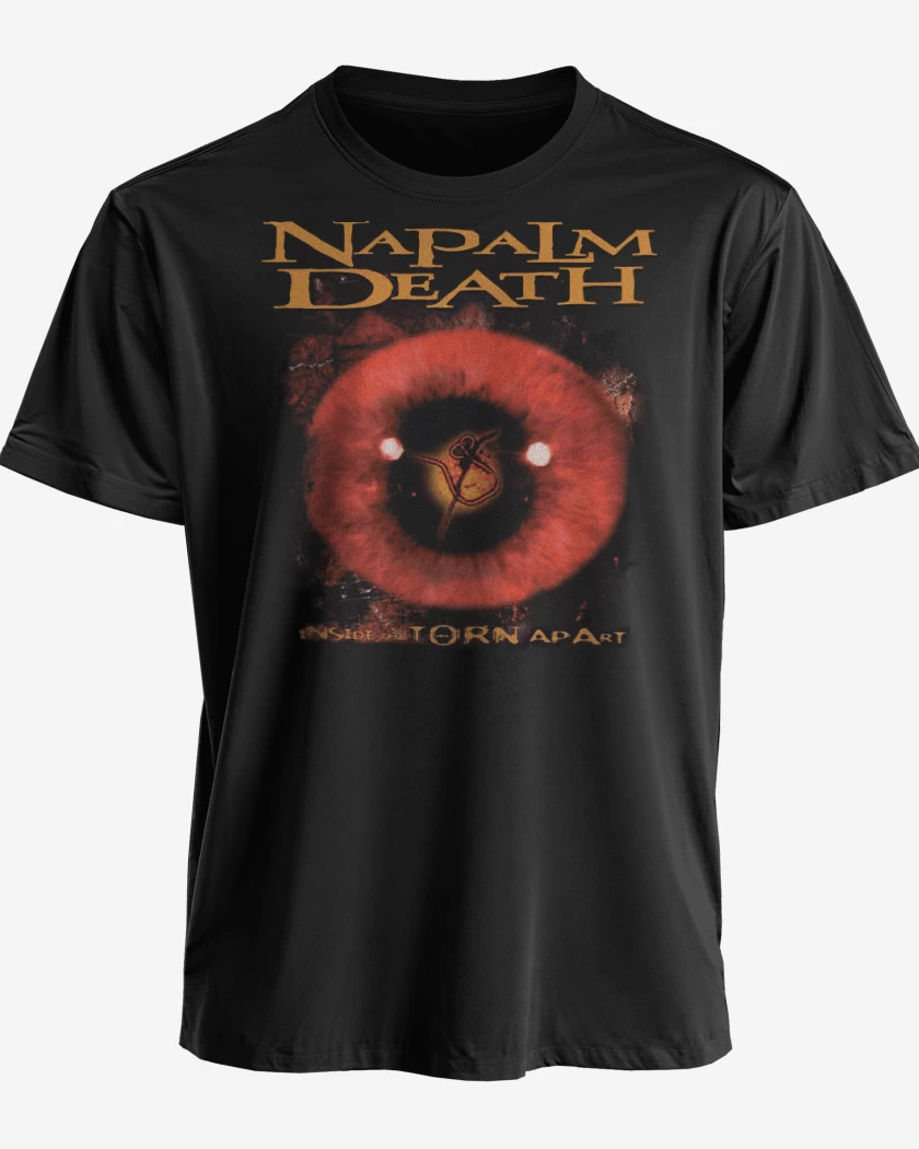 Polera premium Negro de Napalm Death Inside the Torn Apart